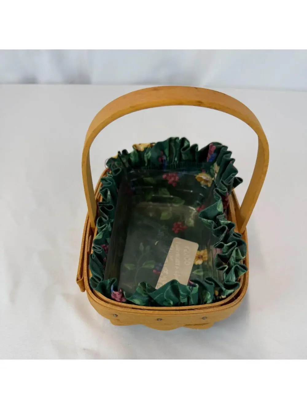 1996 Horizon of Hope American Cancer Society Longaberger Basket Liner Protector